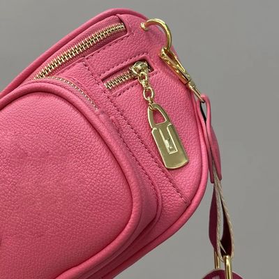 Одноприкосновение Винтажная кожаная сумка для женской камеры